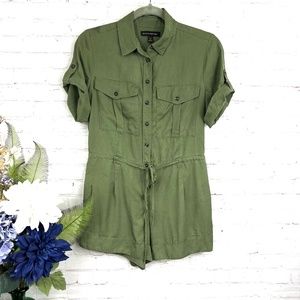 Banana Republic Green Jumpsuit